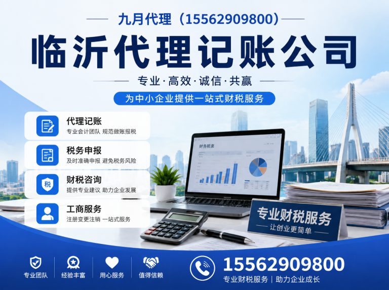 临沂临沂代理记账展示图
